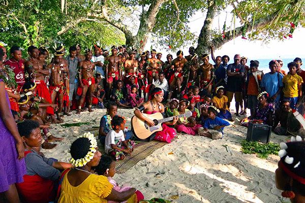 Sam Clark Kaweyova Kiriwina Island